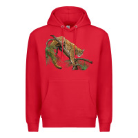 Red florida panther Premium Hoodie - BarkalooDesign