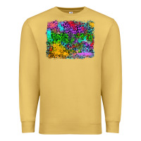 Antique Gold colorful leopard background Premium Sweatshirt - RanaPortraitStore