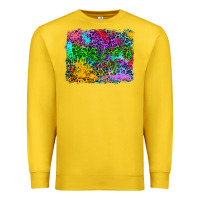 Lemon colorful leopard background Premium Sweatshirt - RanaPortraitStore