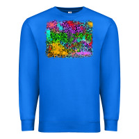 True Royal colorful leopard background Premium Sweatshirt - RanaPortraitStore