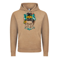 Vintage Coffee nona life messy bun Vintage Hoodie - BarkalooDesign