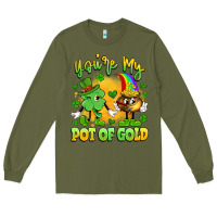 Army Green you're my pot of gold Long Sleeve Tee - Artiststas