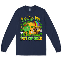 Navy you're my pot of gold Long Sleeve Tee - Artiststas
