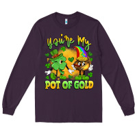 Plum you're my pot of gold Long Sleeve Tee - Artiststas