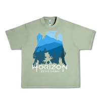 Oil Green horizon zero dawn Urban Heavy Tee - DesigneFamous