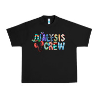 Black dialysis crew Urban Heavy Tee - CowhideDigitalArt