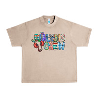 French Oak dialysis crew Urban Heavy Tee - CowhideDigitalArt
