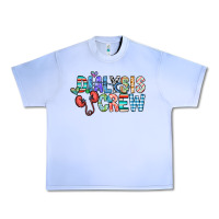 Grape Ice dialysis crew Urban Heavy Tee - CowhideDigitalArt