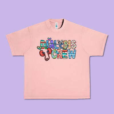 Dialysis Crew Urban Heavy Tee Designed By Cowhidedigitalart