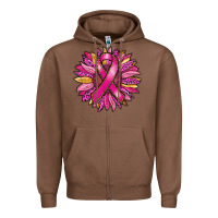 Chestnut breast cancer sunflower Zipper Hoodie - RanaPortraitStore