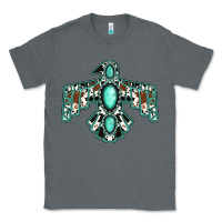 Charcoal Heather Western Thunderbird Classic Tee - Jasminsmagicworld