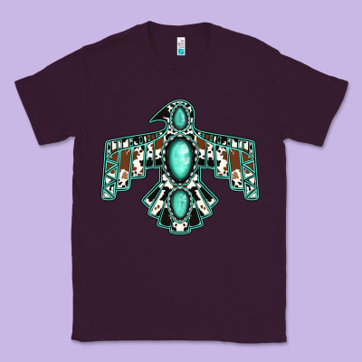 Western Thunderbird Classic Tee Designed By Jasminsmagicworld