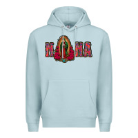 Blue Mist Nana Lady Of Guadalupe Premium Hoodie - Jasminsmagicworld