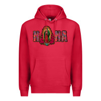 Cardinal Nana Lady Of Guadalupe Premium Hoodie - Jasminsmagicworld
