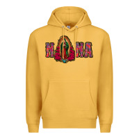 Mustard Nana Lady Of Guadalupe Premium Hoodie - Jasminsmagicworld