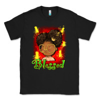 Black blessed juneteenth Classic Tee - FaDigitalArtStudio
