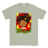 Matcha blessed juneteenth Classic Tee - FaDigitalArtStudio