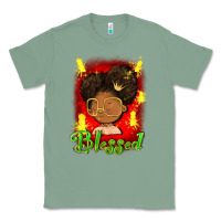 Sage blessed juneteenth Classic Tee - FaDigitalArtStudio