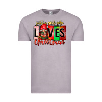 Vintage Zinc just a girl who loves christmas Vintage Tee - CowhideDigitalArt