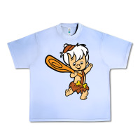 Grape Ice bamm bamm Urban Heavy Tee - DesigneFamous