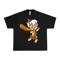 Black bamm bamm Urban Heavy Tee - DesigneFamous