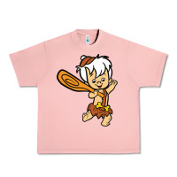 Salmon bamm bamm Urban Heavy Tee - DesigneFamous