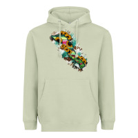 Matcha Baja California Sur State Of Mexico Map Heavyweight Hoodie - RanaPortraitStore