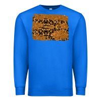 True Royal leopard glitter background Premium Sweatshirt - RanaPortraitStore