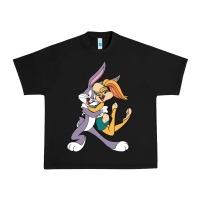 Black bugs bunny and lola bunny Urban Heavy Tee - DesigneFamous
