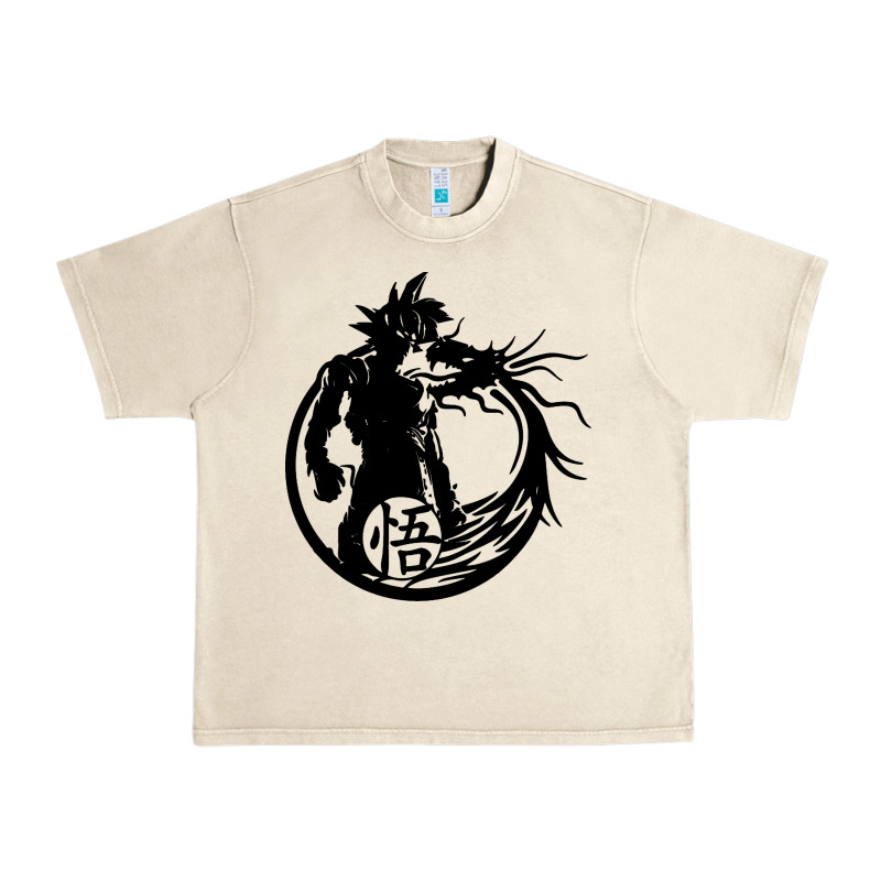 Goku Super Saiyan Ultra Dragon Urban Heavy Tee by DesigneFamous | Teevron