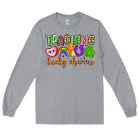 Heather Grey teaching lucky charms Long Sleeve Tee - Artiststas