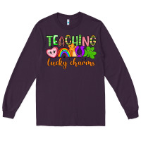Plum teaching lucky charms Long Sleeve Tee - Artiststas