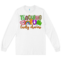 White teaching lucky charms Long Sleeve Tee - Artiststas