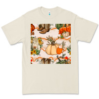 Bone fall heifer seamless pattern Premium Tee - BundleAndBundleShop