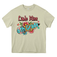 Mossy little miss sixth grade Heavy Core Tee - RanaPortraitStore