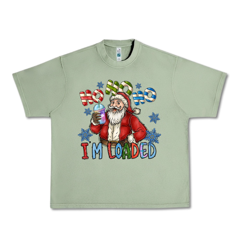 Ho Ho Ho Im Loaded Urban Heavy Tee by CowhideDigitalArt | Teevron