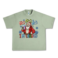 Oil Green ho ho ho im loaded Urban Heavy Tee - CowhideDigitalArt