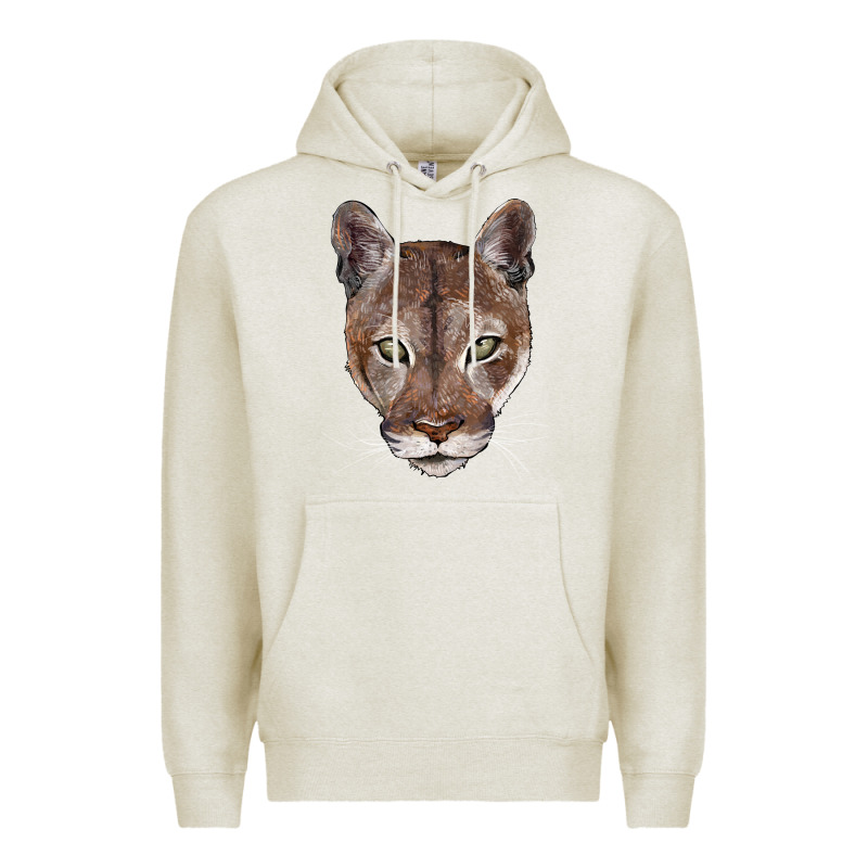 Florida Panther  Face Premium Hoodie by BarkalooDesign | Teevron