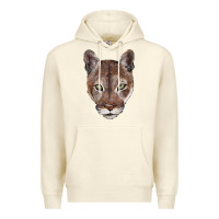 Sandshell florida panther  face Premium Hoodie - BarkalooDesign