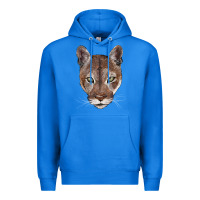 True Royal florida panther  face Premium Hoodie - BarkalooDesign