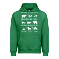 Animals Of The World Urban Hoodie | Teevron