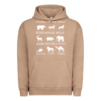 Pigment Burro Animals Of The World Urban Hoodie - Bettercallsaul