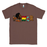 Chestnut Power Juneteenth Classic Tee - FaDigitalArtStudio