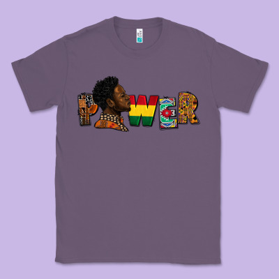 Power Juneteenth Classic Tee Designed By Fadigitalartstudio