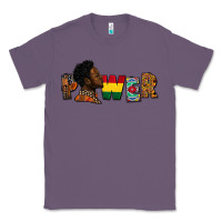 Lavender Power Juneteenth Classic Tee - FaDigitalArtStudio