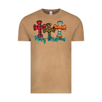 Vintage Camel merry Christmas cross Vintage Tee - CowhideDigitalArt