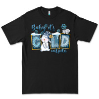 Black Baby It's Cold Outside Premium Tee - FaDigitalArtStudio