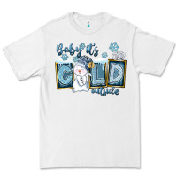 White Baby It's Cold Outside Premium Tee - FaDigitalArtStudio