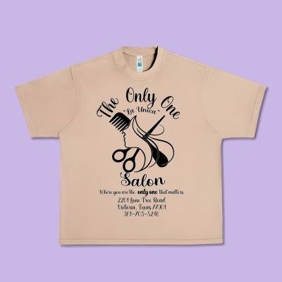 The Only One Salon Urban Heavy Tee Designed By Jasminsmagicworld