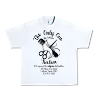White The Only One Salon Urban Heavy Tee - Jasminsmagicworld